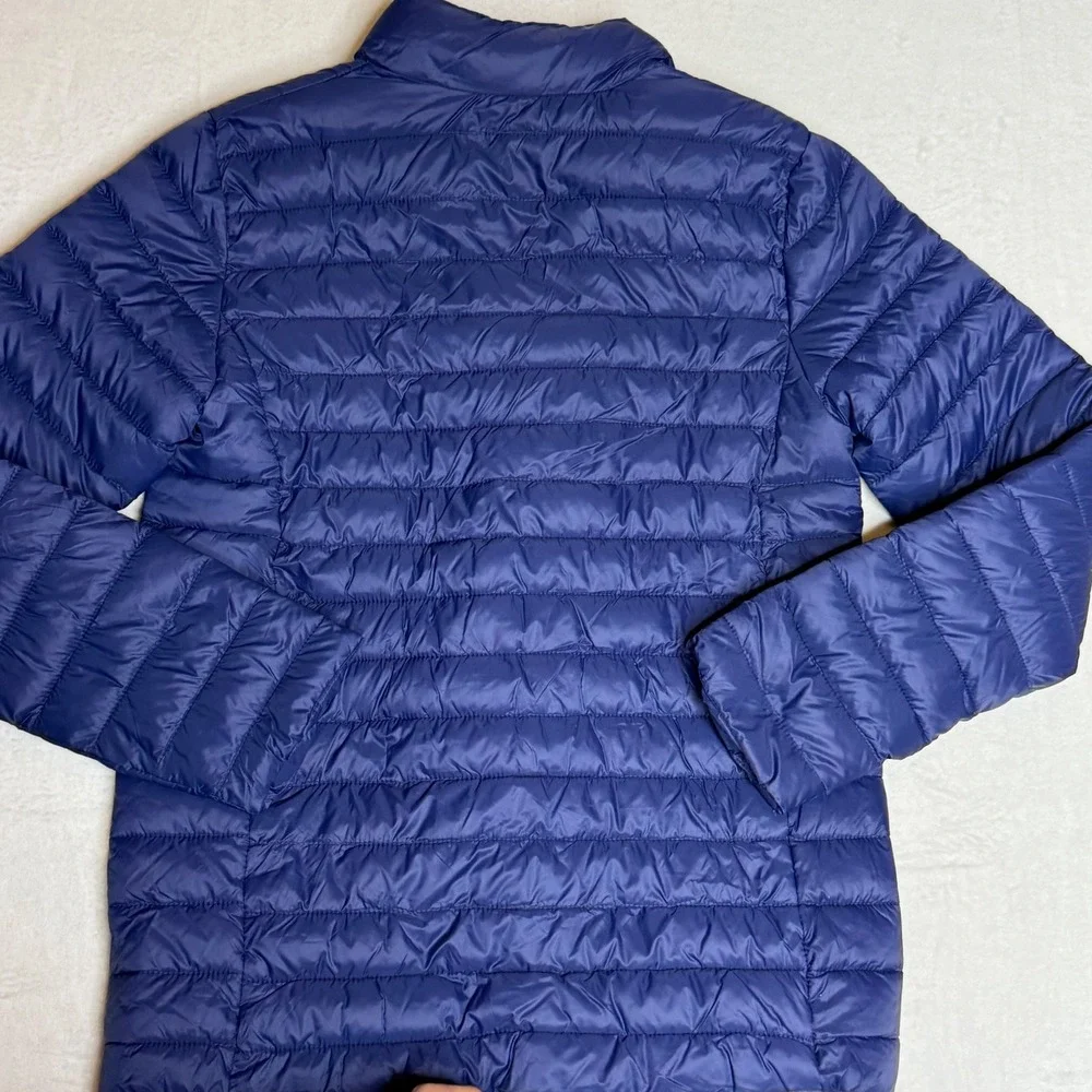 Lands End Kids Blue Lightweight Primaloft Puffer‎ Jacket Size XL 14 16